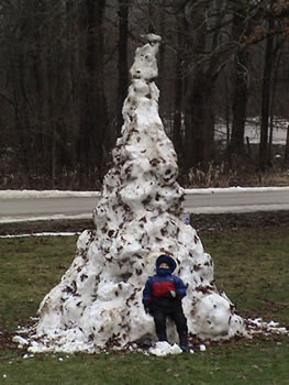 This is the memorial to the Tsunami victims